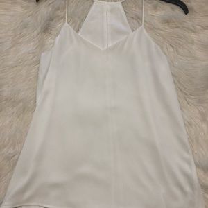 White tank top blouse